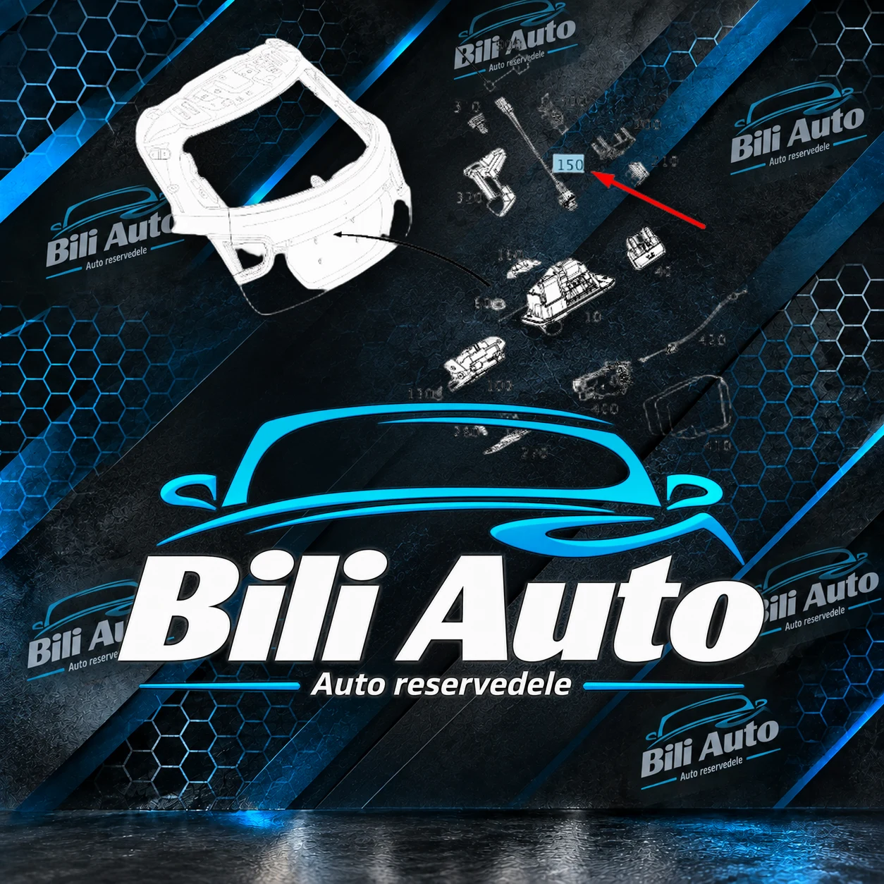 Bakkamera Mercedes CLA W117 GLA W156 A-Klasse W176 GLS X166 GLE W166 A1669059302 - Billede 6