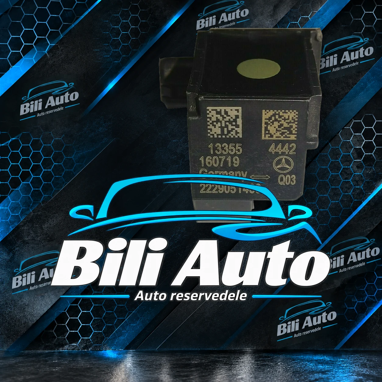 Stødsensor Mercedes C W205 E W213 S W222 A2139051300 - Billede 4