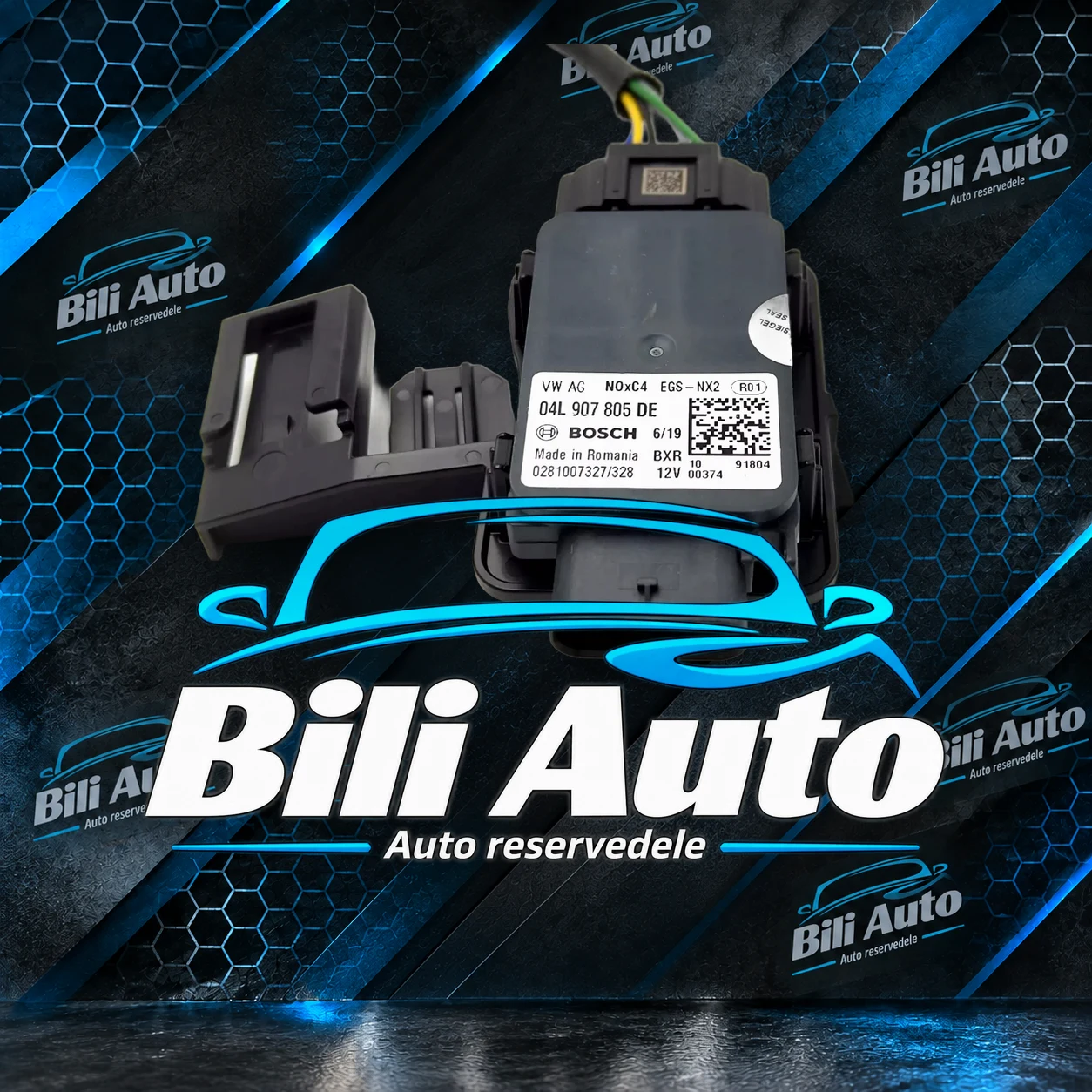 NOx-sensor Bosch VW SEAT Audi Skoda 04L907805DE - Billede 3