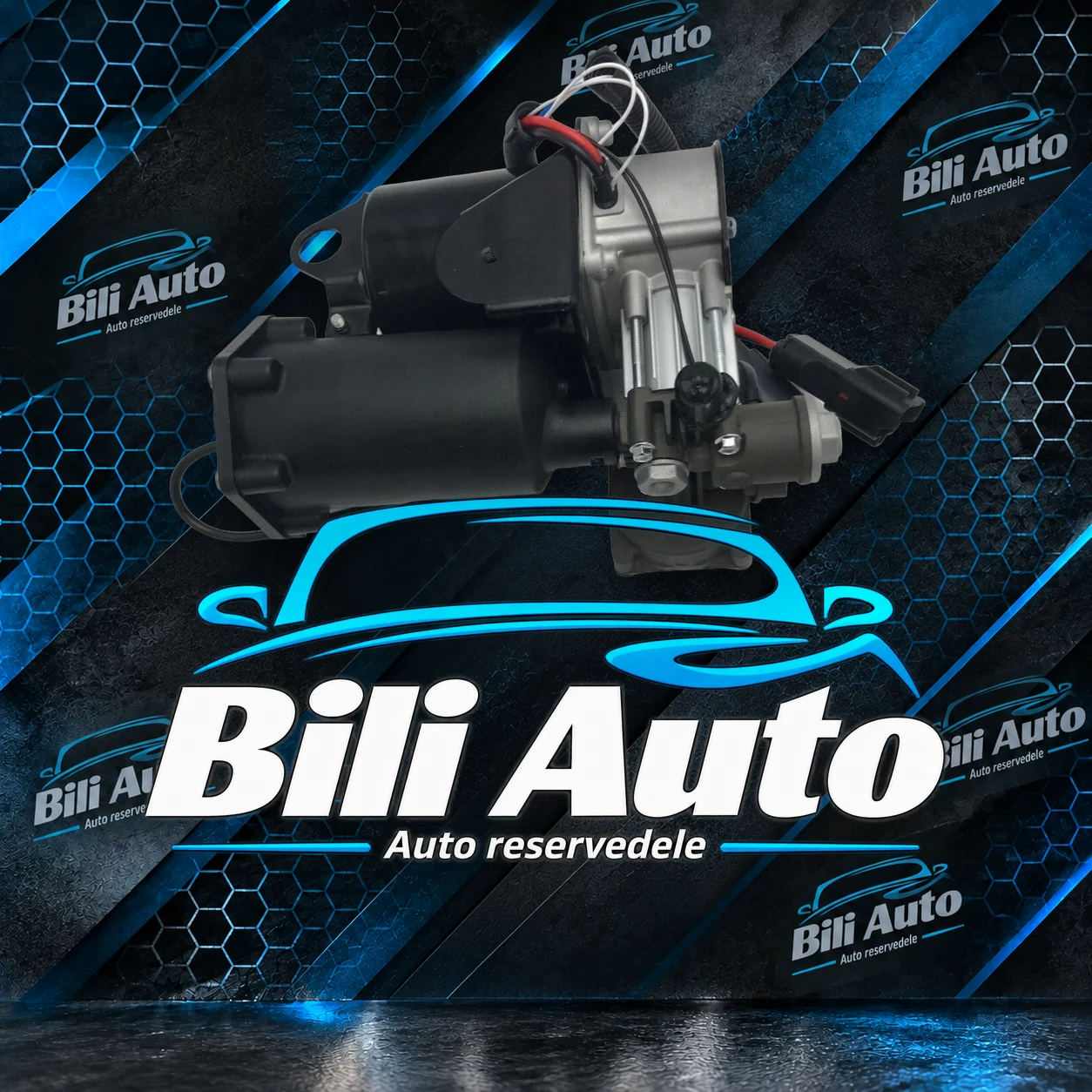Luftkompressor Land Rover Discovery III IV LR.025.111 Hitachi - Billede 2