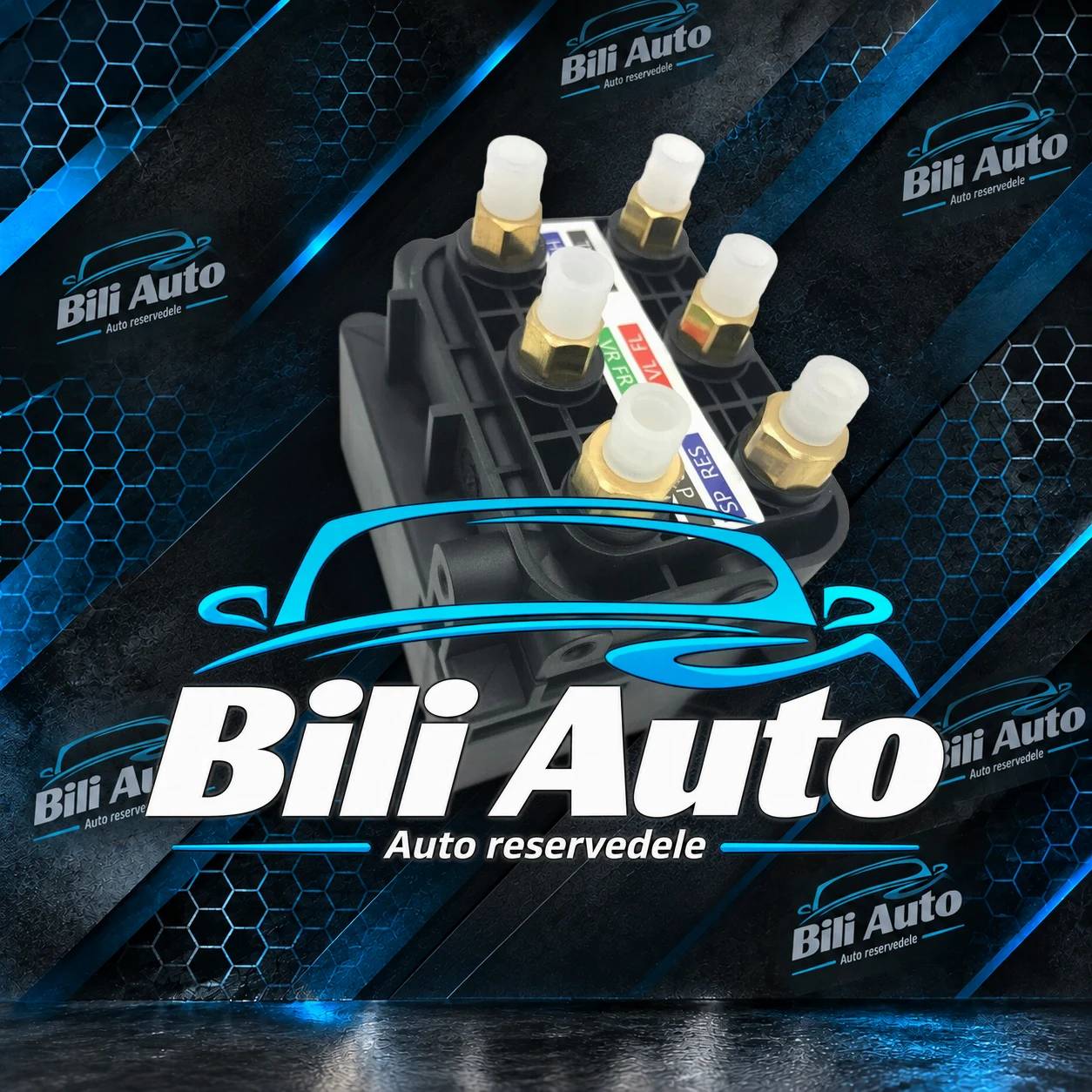 Ventilblok luftaffjedring Audi A6 C7 S6 A7 S7 A8 D4 4H 2252.902.87669 - Billede 2