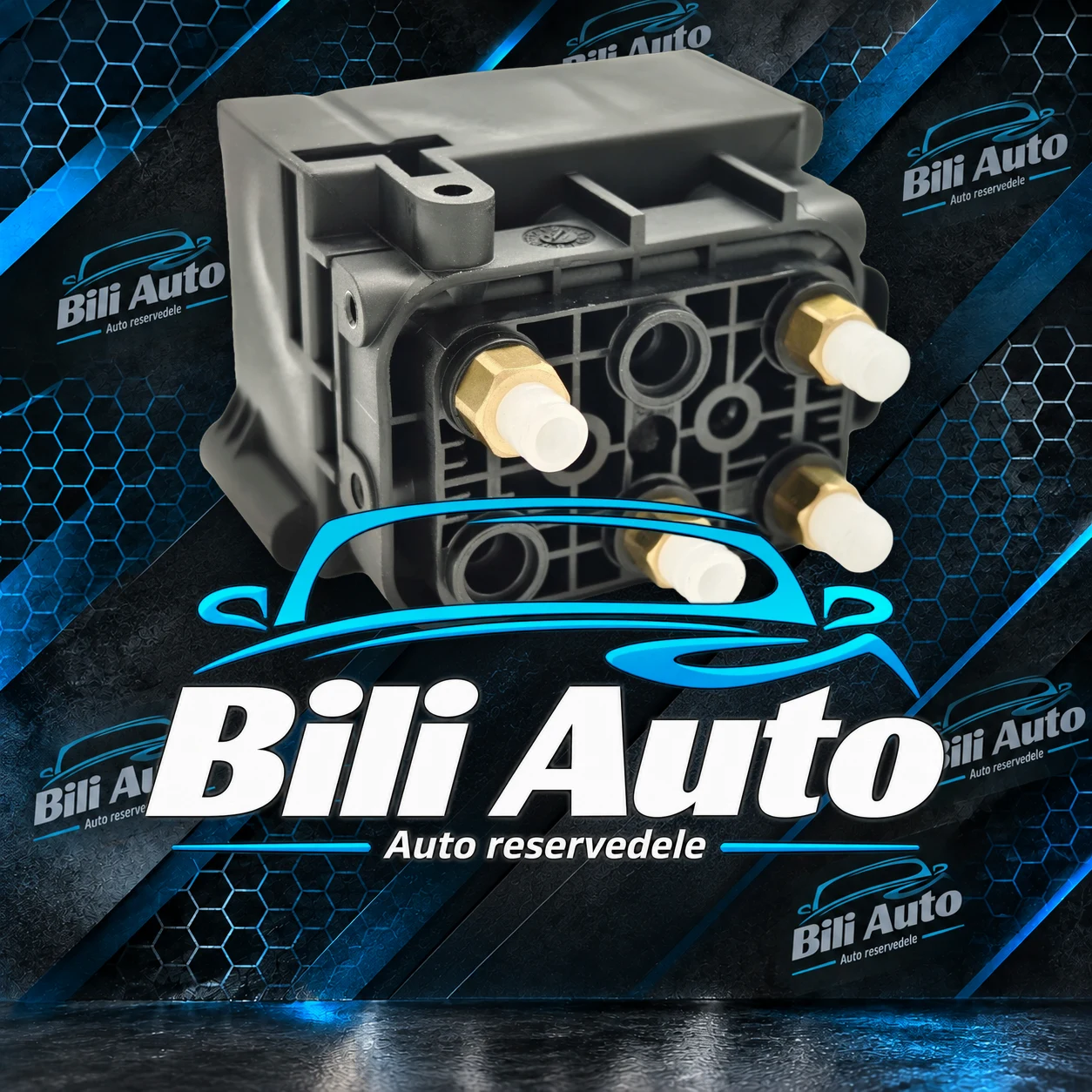 Ventilblok luftaffjedring Mercedes W212 E63 AMG CLS W218 A2123200000 - Billede 5