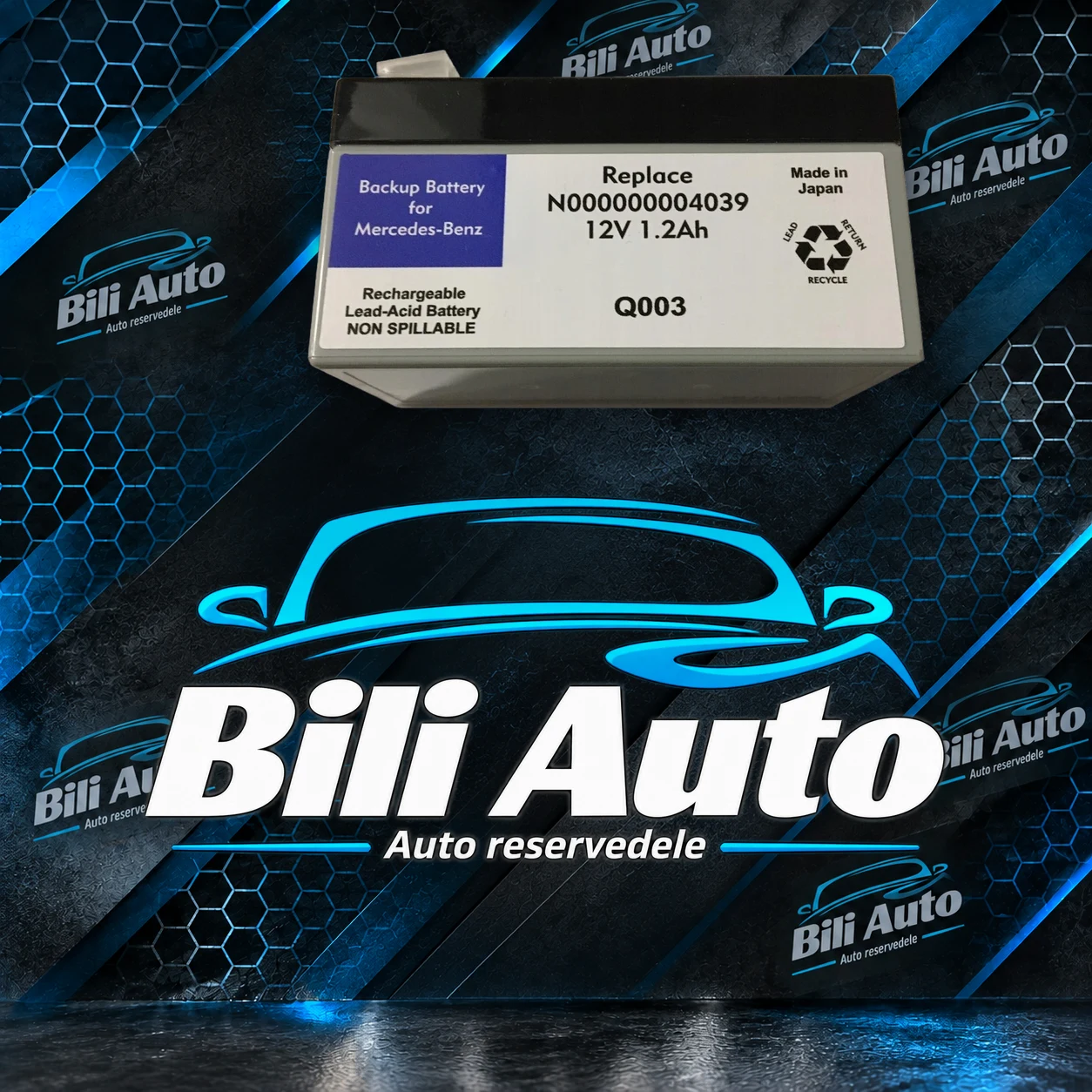 Backup batteri Mercedes GLE W167 C167 C W206 W465 N000000009504