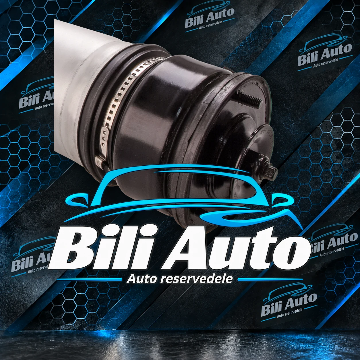 Luftfjederben bag BMW 7 E65 E66 37126785537 - Billede 2