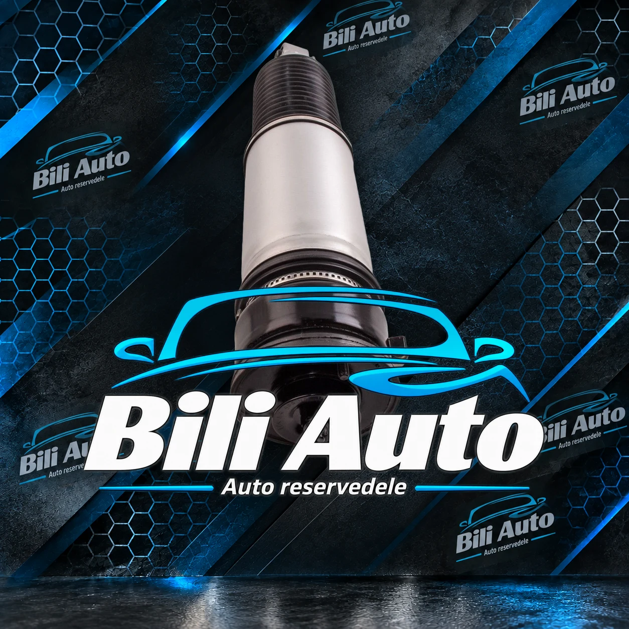 Luftfjederben bag BMW 7 E65 E66 37126785537 - Billede 3