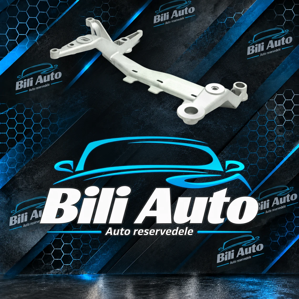 Monteringsbeslag kompressor luftaffjedring Audi Q7 4L 4L0698010A - Billede 2