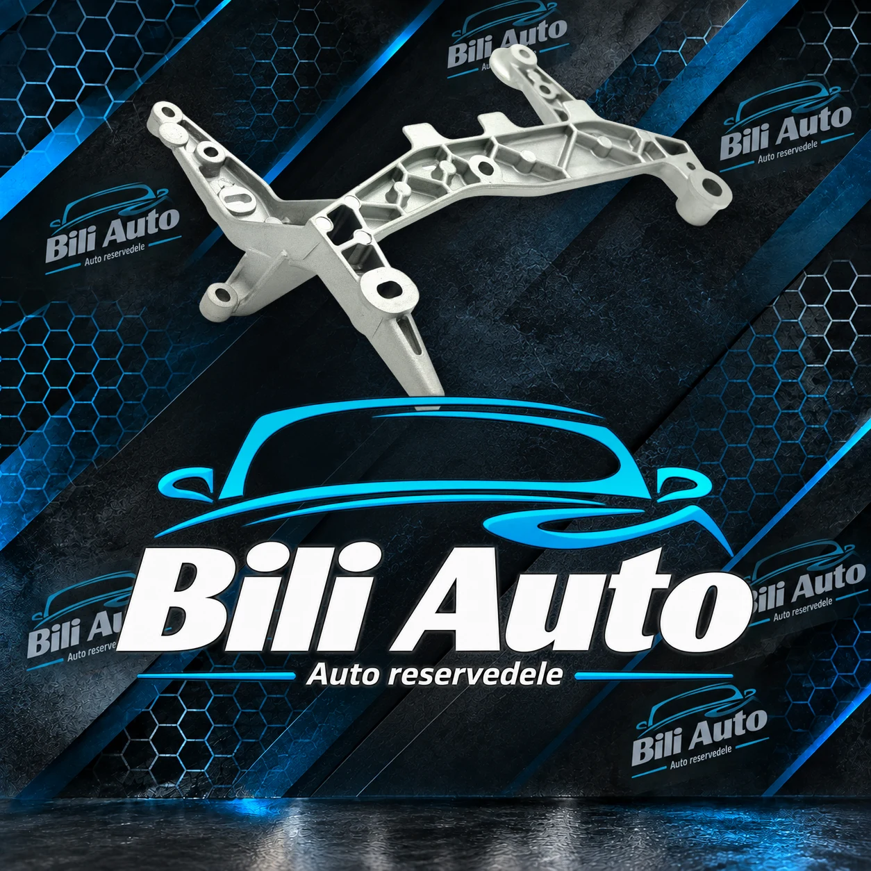Monteringsbeslag kompressor luftaffjedring Audi Q7 4L 4L0698010A - Billede 3