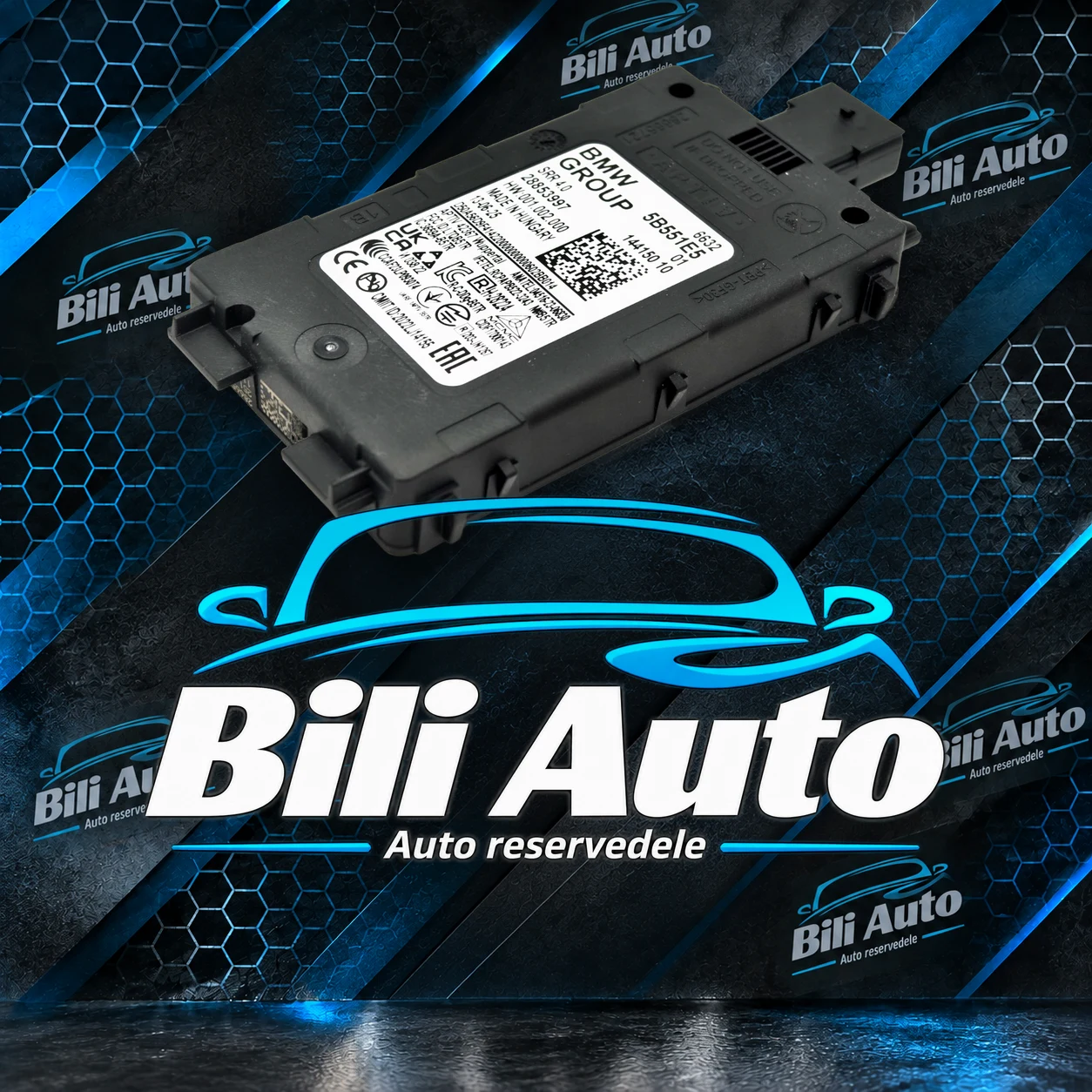 Radarsensor BMW 1 F70 2 F74 F78 M2 G87 X3 G45 5 G60 G61 G68 M5 G90 66.32.5B551E5 - Billede 2