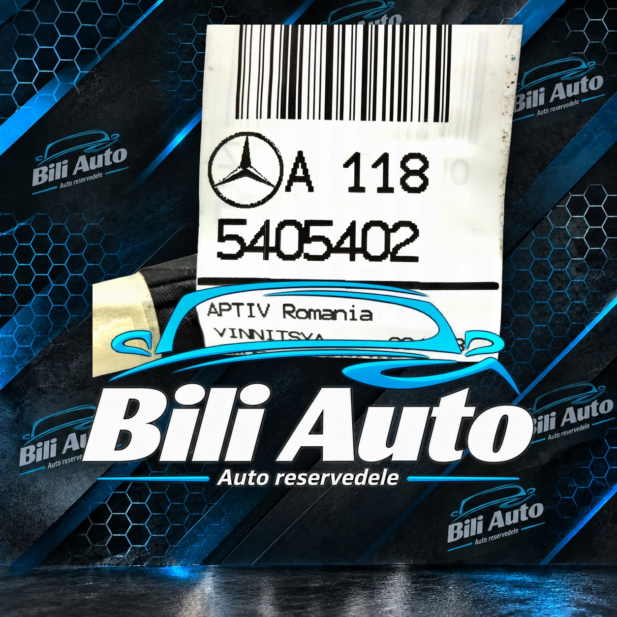 Ledningsnet bagkofanger Mercedes CLA C118 X118 W118 A1185405402 - Billede 3