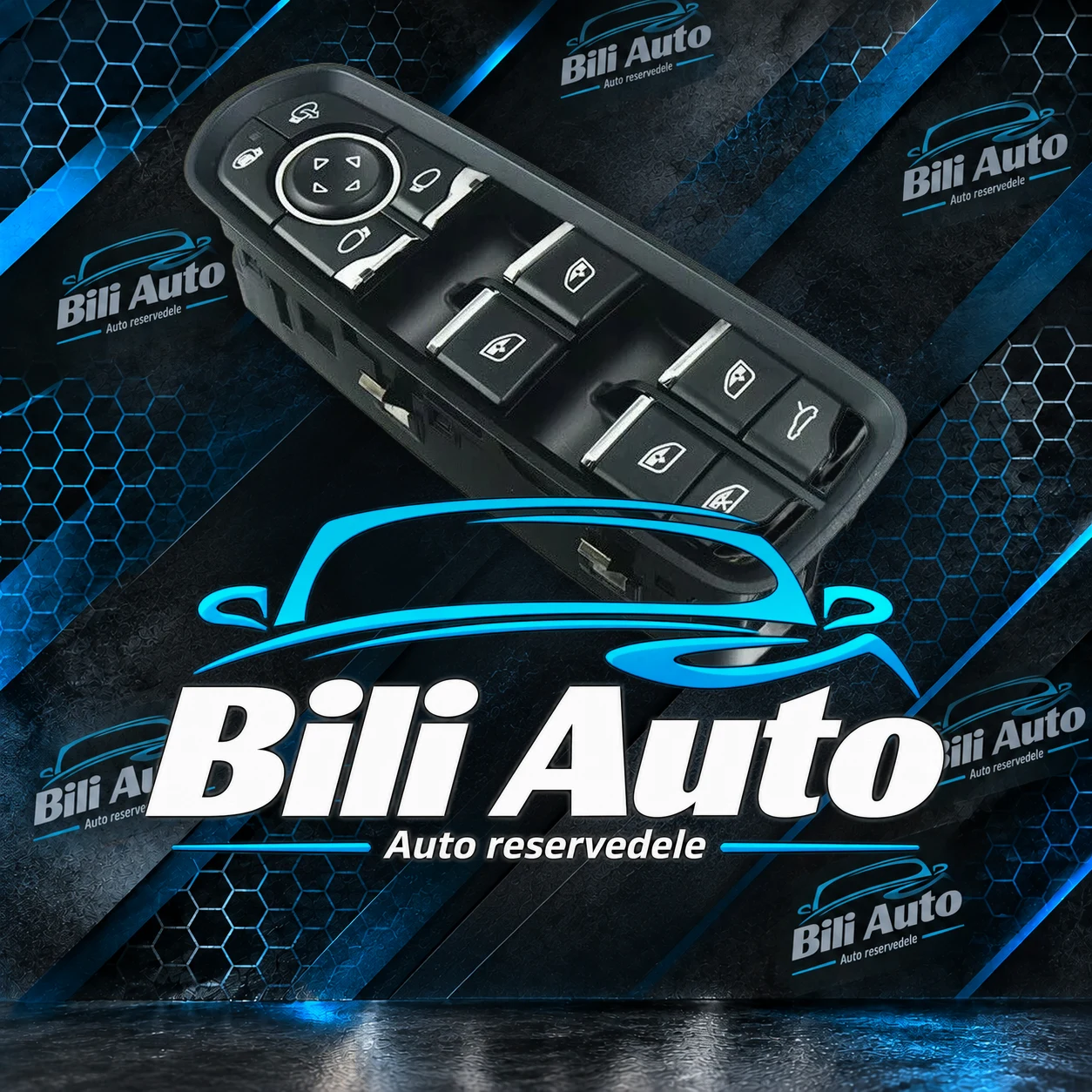 Panel knapper vinduesstyring Porsche Cayenne Panamera Macan 7PP959858AF - Billede 3