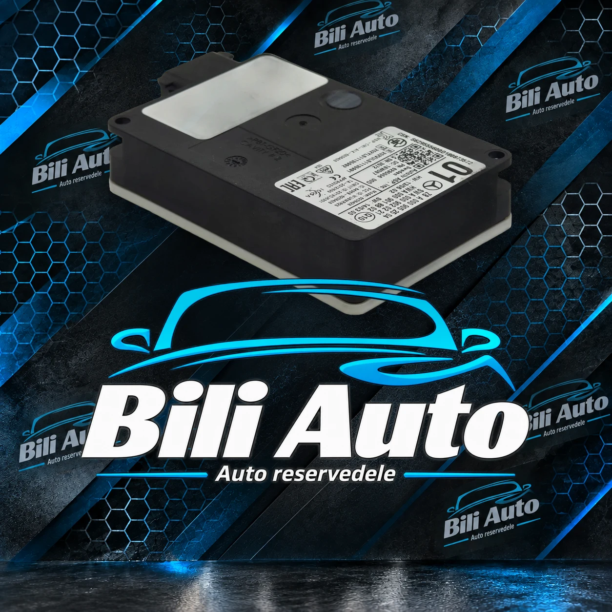 Radar sensor Mercedes AMG GT W190 C190 GLA W156 GLC W253 SLK - Billede 4