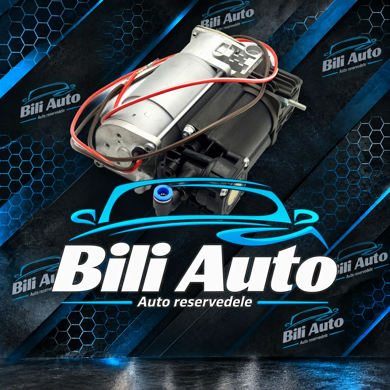 Luftkompressor BMW X5 E53 4 hjul - Billede 2