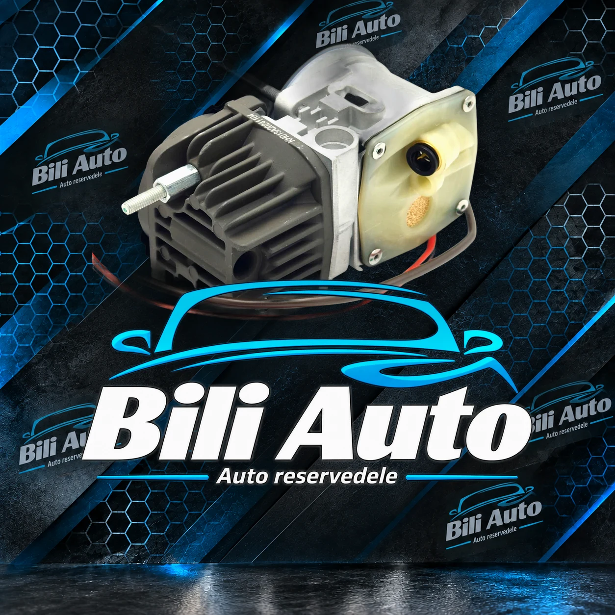 Luftkompressor BMW X5 E53 4 hjul - Billede 3