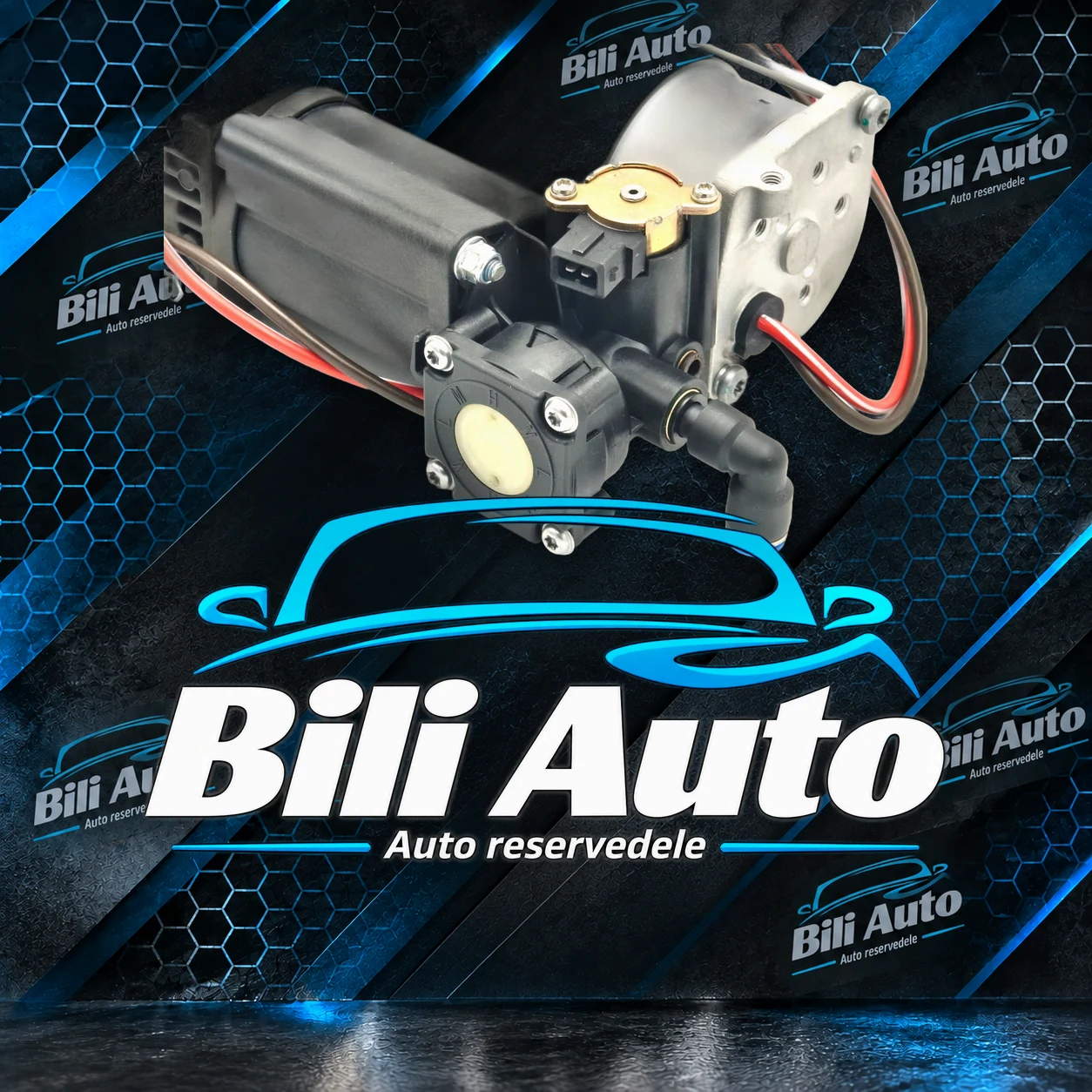 Luftkompressor BMW X5 E53 4 hjul - Billede 4