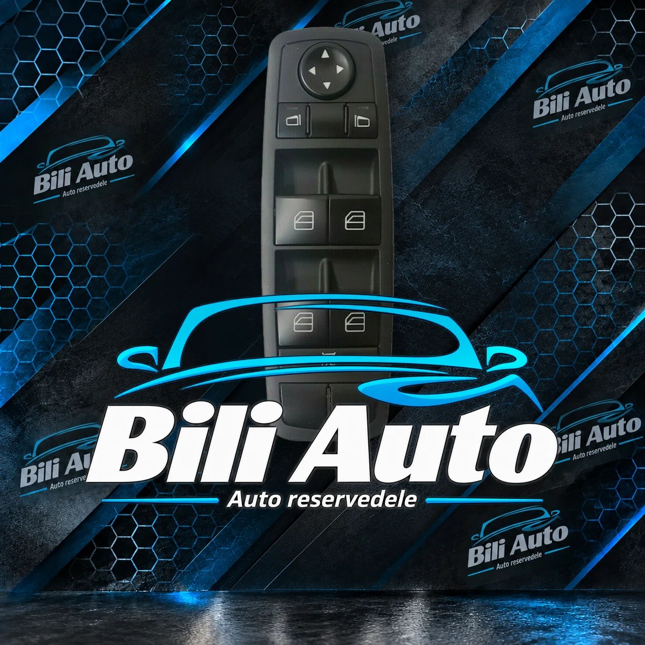 Panel knapper elruder Mercedes ML W164 GL X164 R W251 venstre - Billede 2