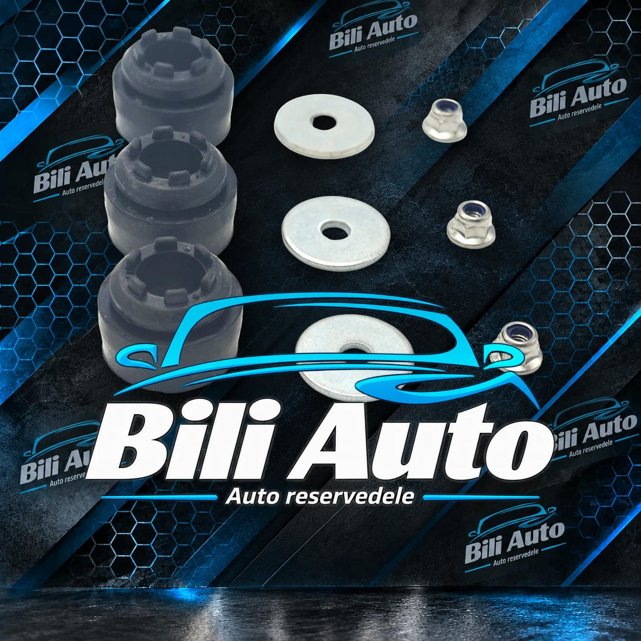 Monteringssæt kompressor Mercedes W219 W164 X164 Audi A8 D3 A2209930301 - Billede 5