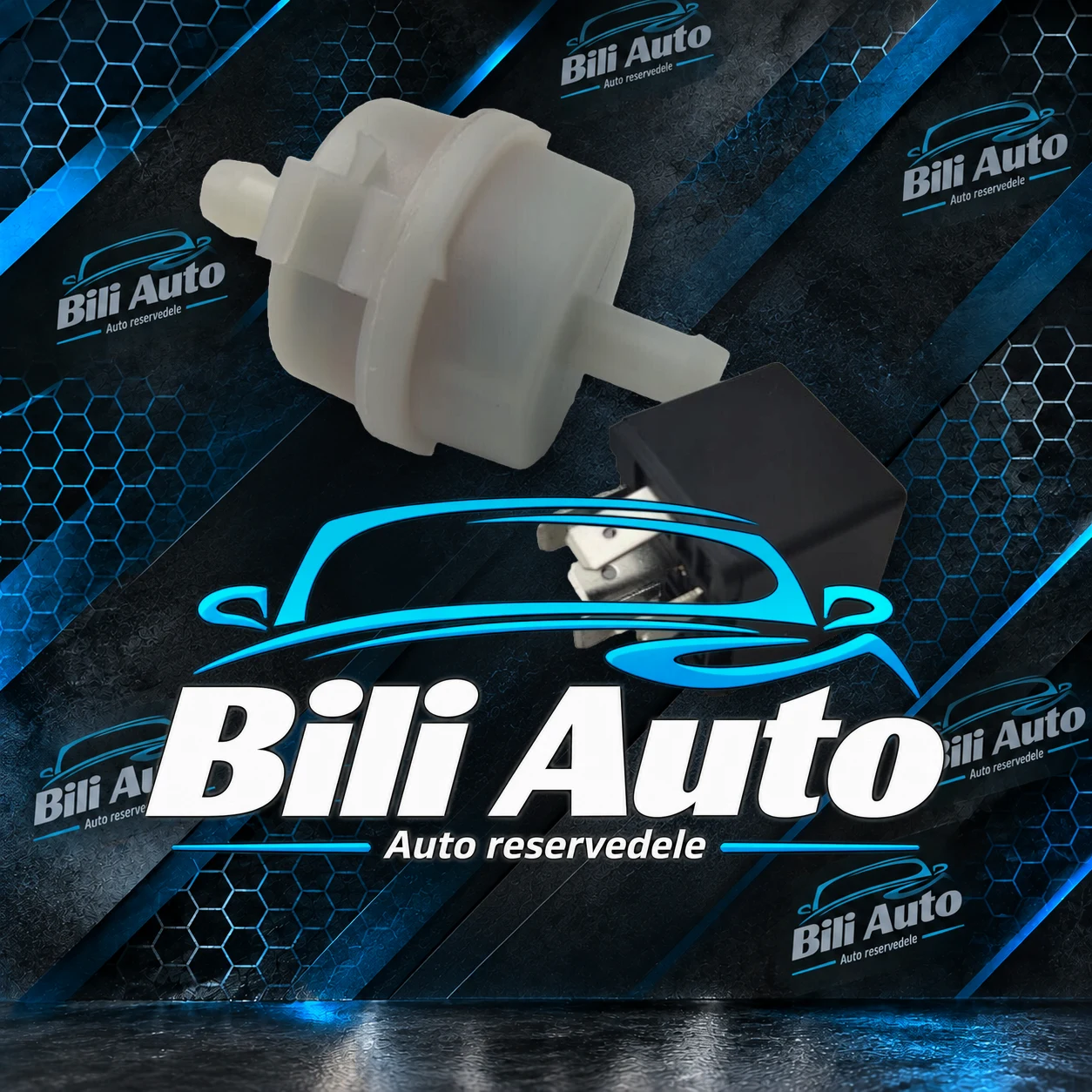 Filter og relæ til luftkompressor BMW 7 F01 F02