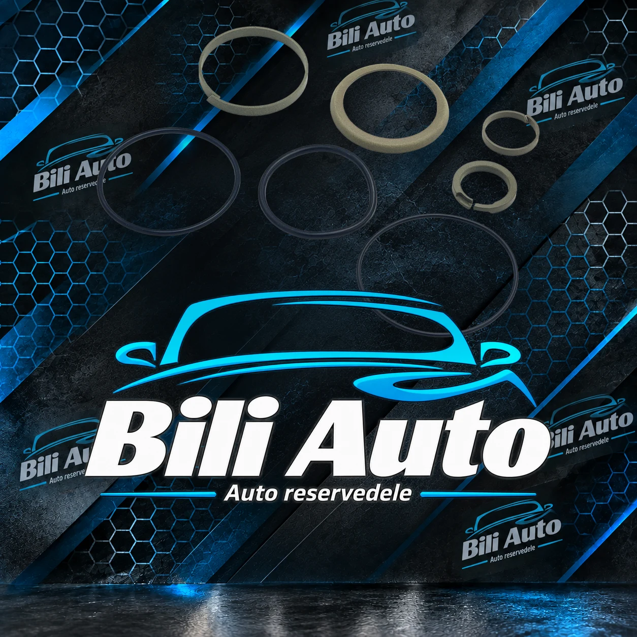 Reparationssæt luftkompressor Range Rover L320 L319 AMK - Billede 4