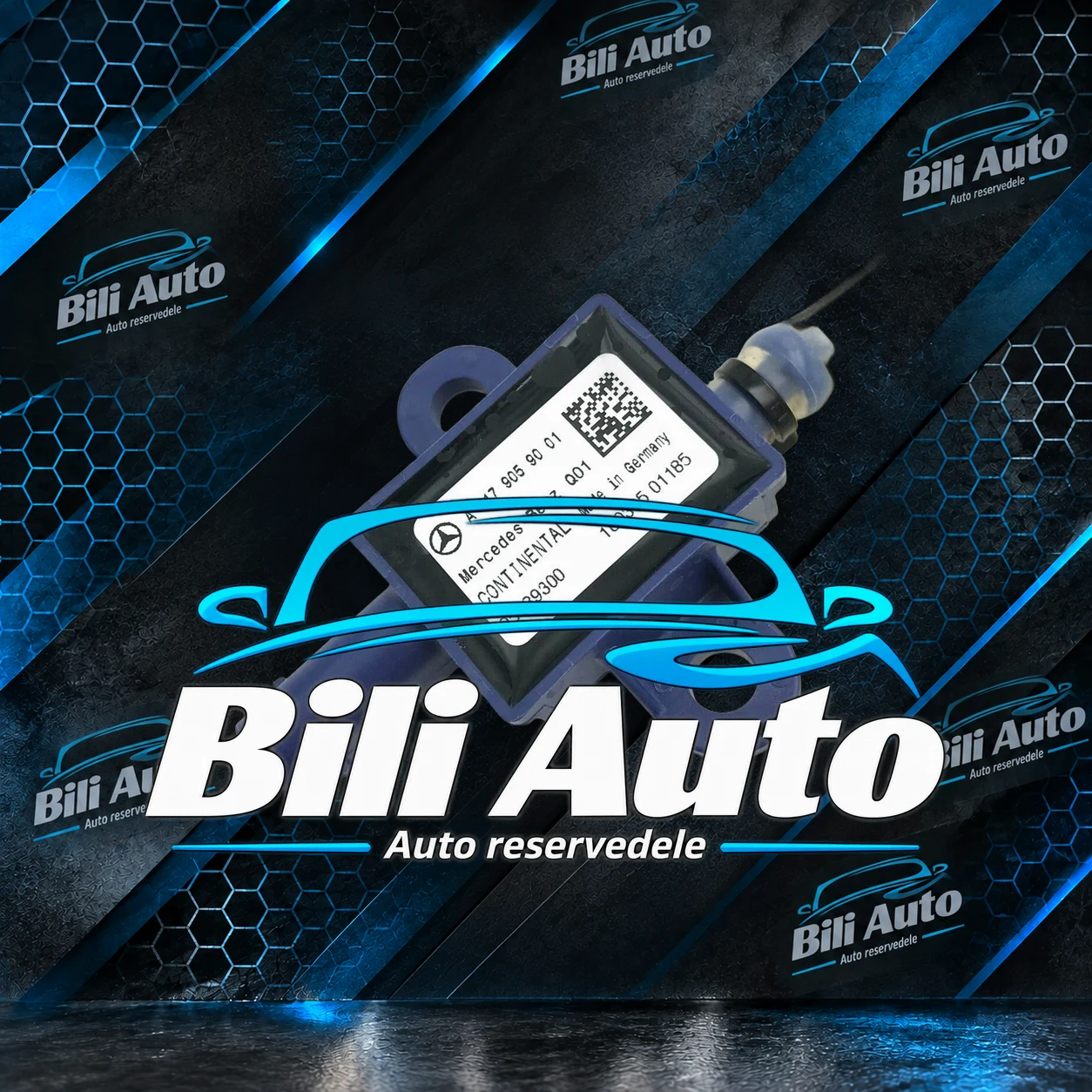 Sensor aktiv motorhjelm Mercedes CLA W117 C117 lift AMG A1179059001 - Billede 3
