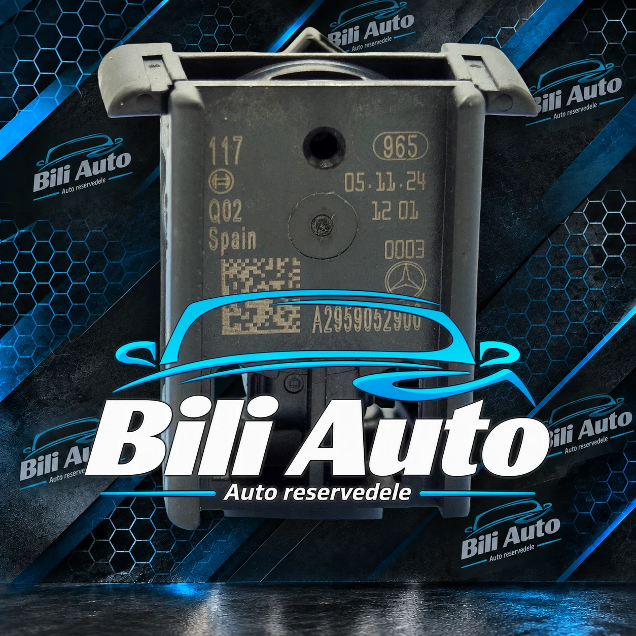 Sensor aktiv motorhjelm Mercedes EQE V295 - Billede 2