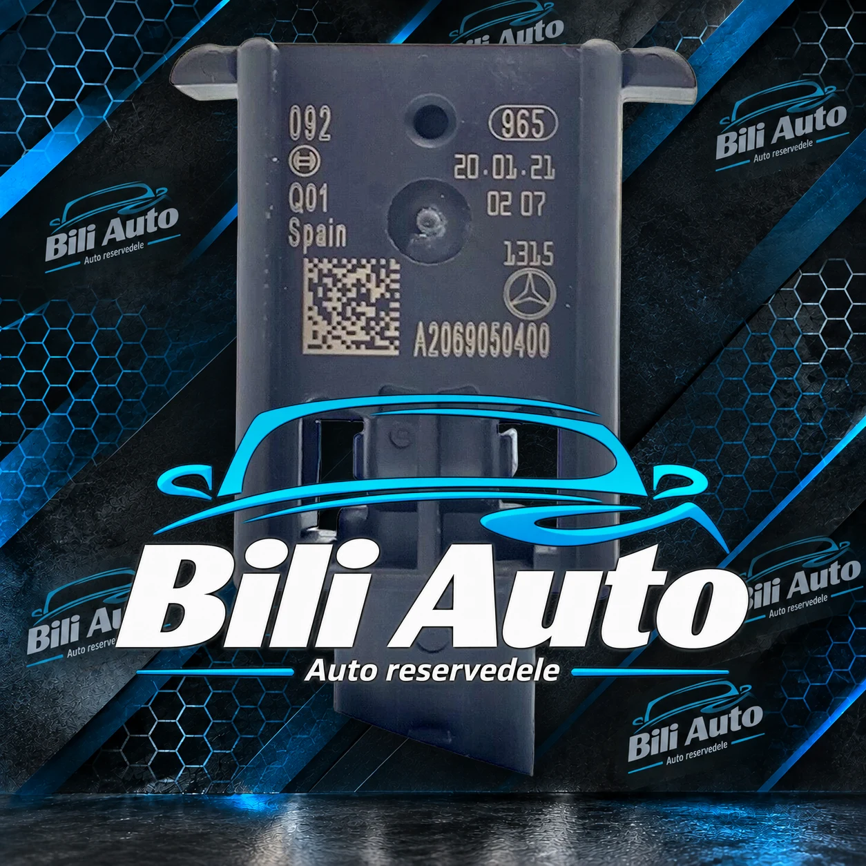 Sensor aktiv motorhjelm Mercedes C-klasse W206 S206 V206 - Billede 3