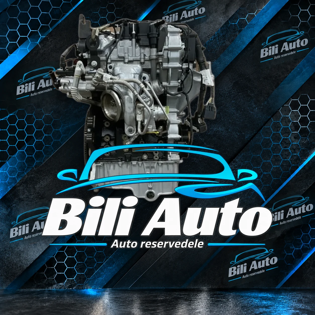 Ford Fiesta 1.0 BZJA 155 HK 114kW ny komplet B7DA000 - fabriksny motor - Billede 2