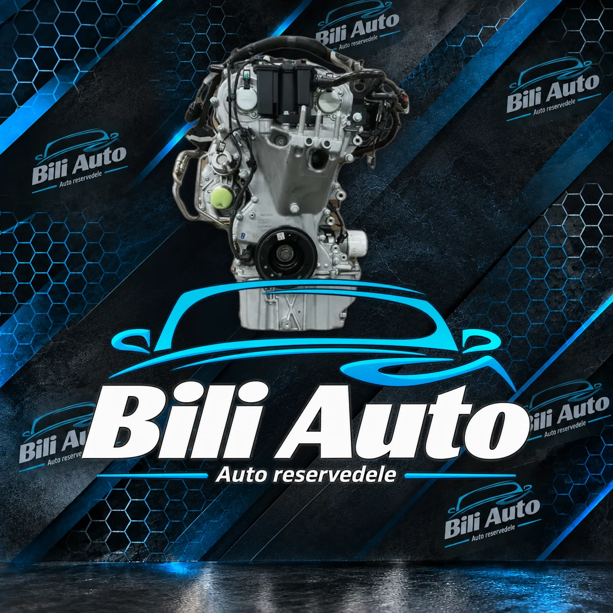 Ford Fiesta 1.0 BZJA 155 HK 114kW ny komplet B7DA000 - fabriksny motor - Billede 3