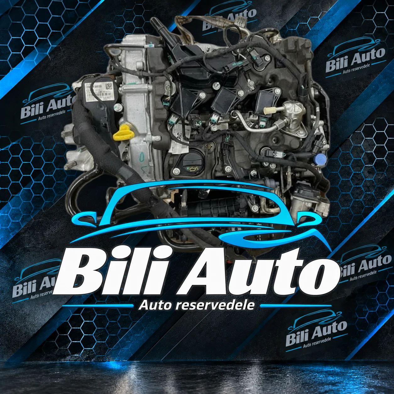 Ford Fiesta 1.0 BZJA 155 HK 114kW ny komplet B7DA000 - fabriksny motor - Billede 4