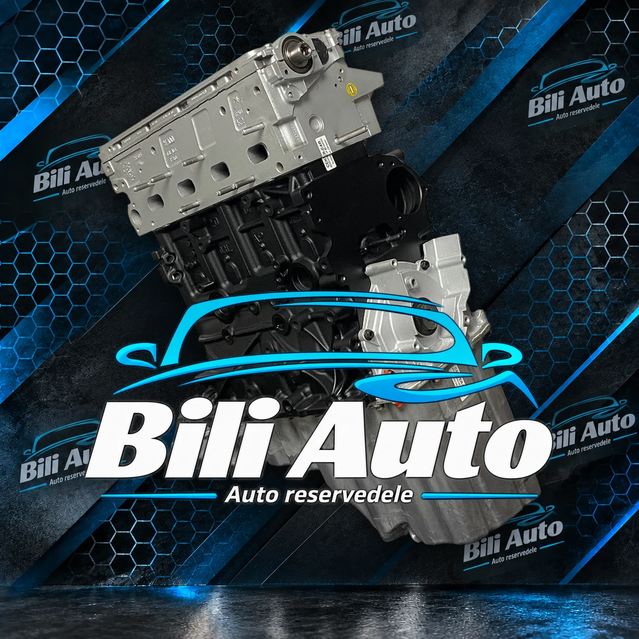 2.0 TDI BiTDI VW Transporter T5 T6 Crafter Amarok CDC CFC CKU CSH CKT - renoveret motor (long block) - Billede 6