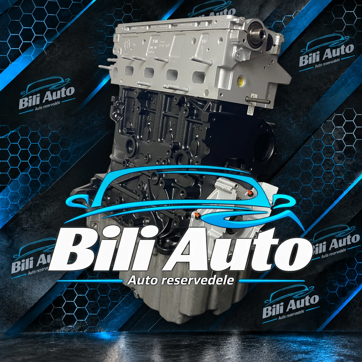2.0 TDI BiTDI VW Transporter T5 T6 Crafter Amarok CDC CFC CKU CSH CKT - renoveret motor (long block) - Billede 7