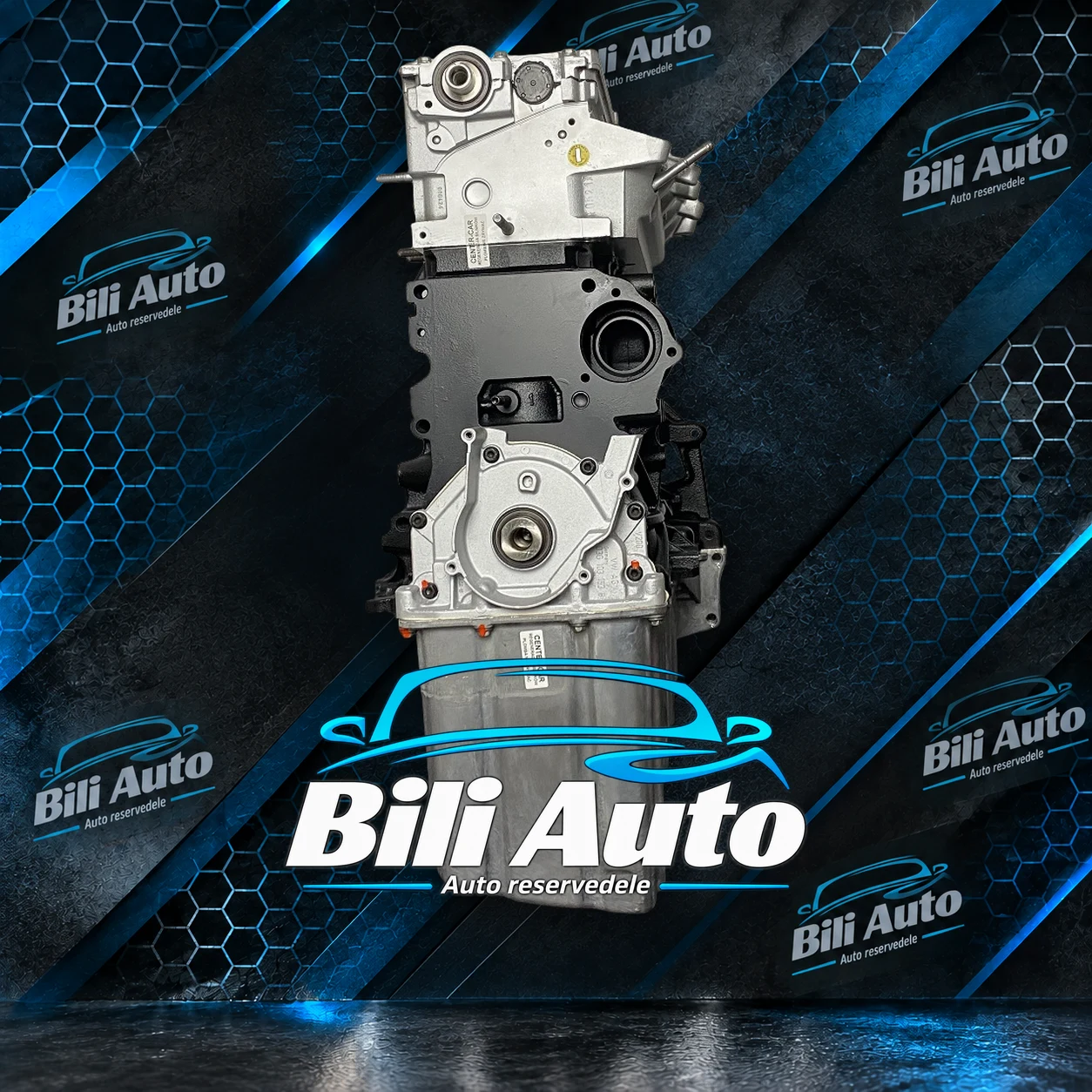 2.0 TDI BiTDI VW Transporter T5 T6 Crafter Amarok CDC CFC CKU CSH CKT - renoveret motor (long block) - Billede 8