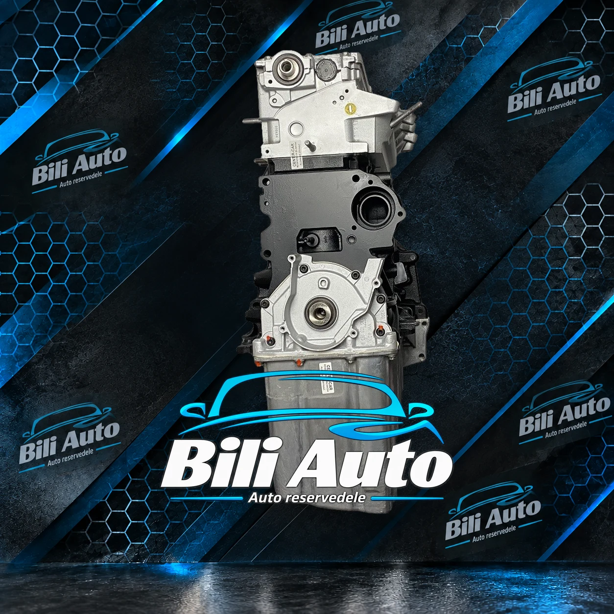 2.0 tdi Vw Transporter Crafter Amarok CFC CKU CSH CKT CAA CSH CSL CDC - renoveret motor (long block) - Billede 4