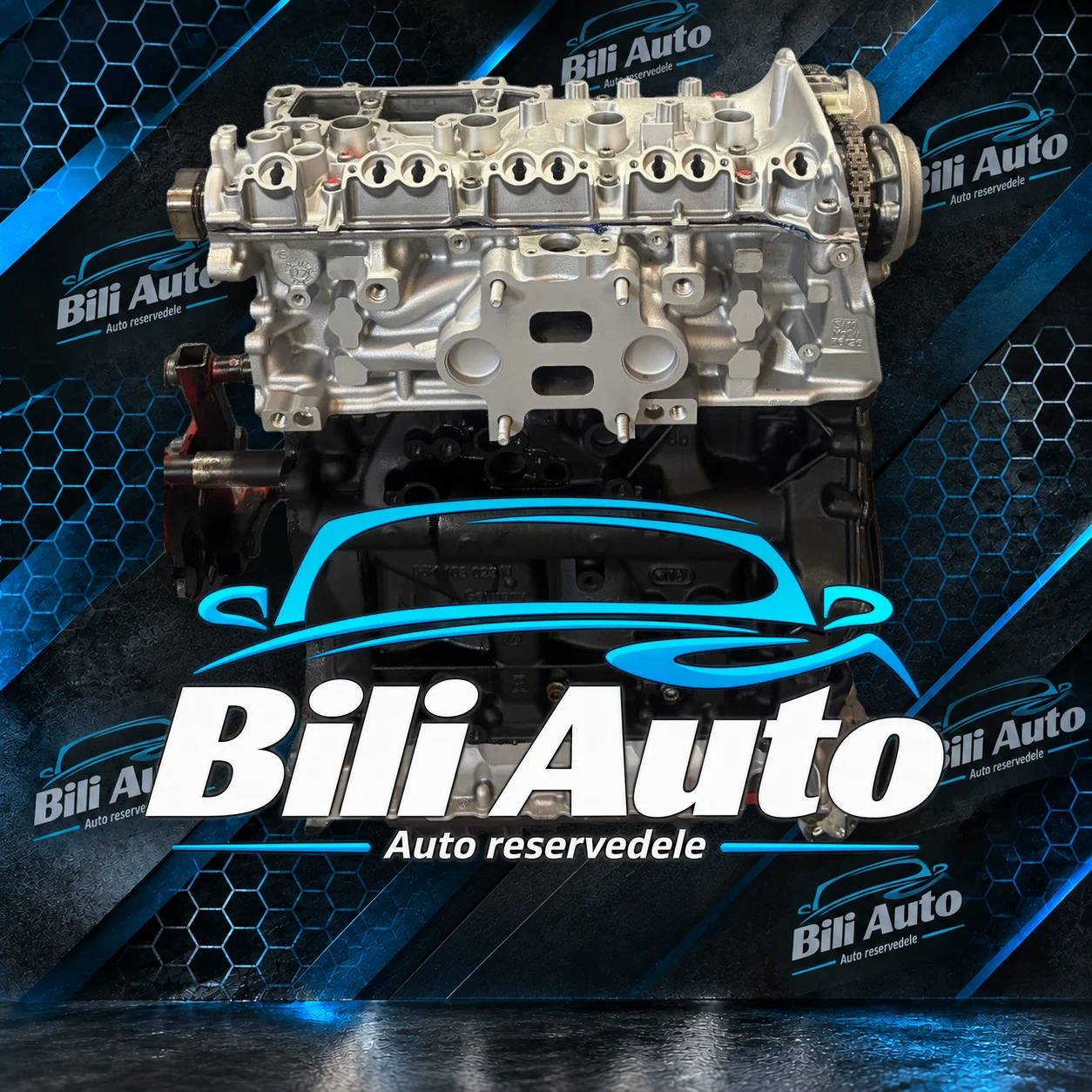 2.0 TFSI TSI CHH CHHB VW SKODA SEAT AUDI - renoveret motor (long block) - Billede 3