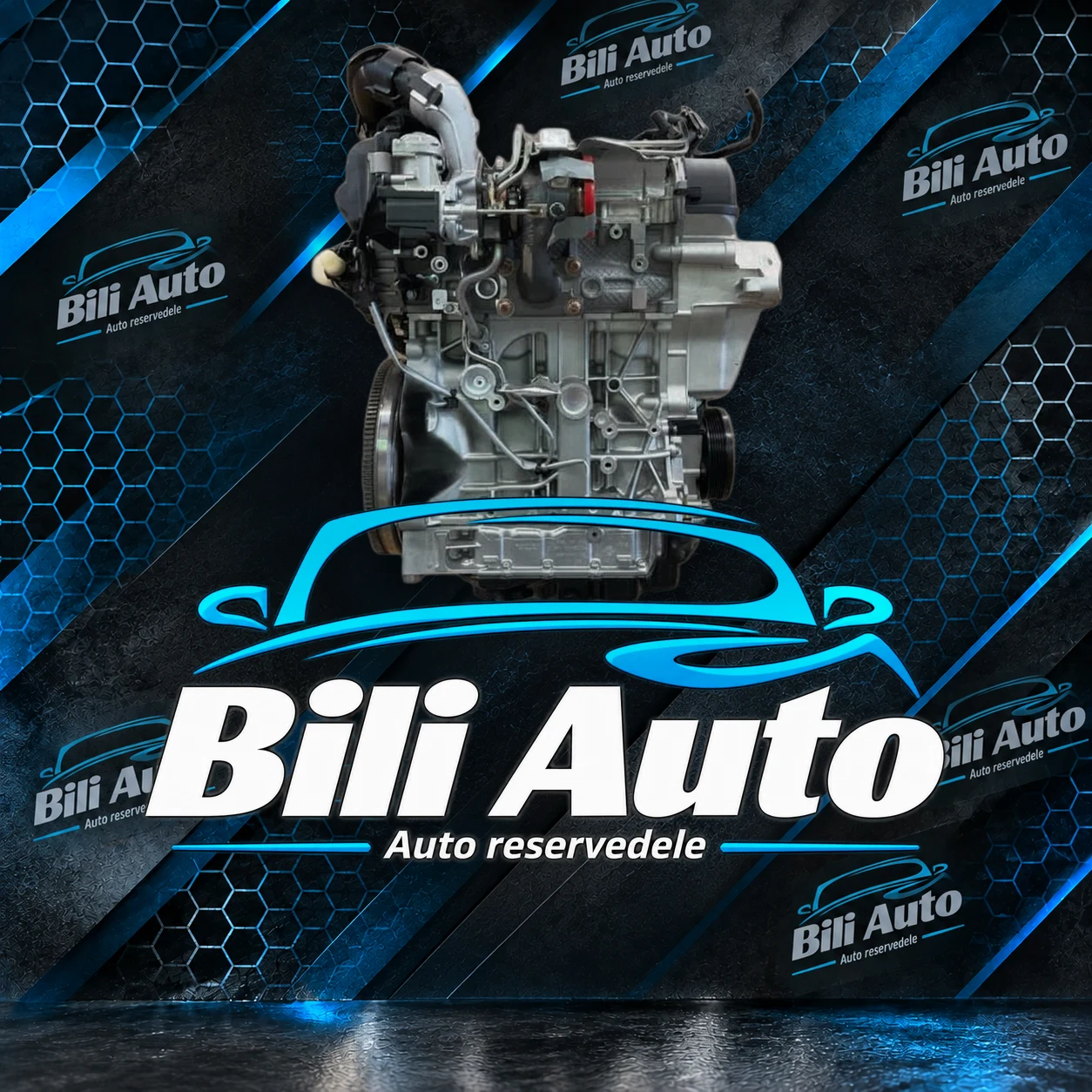Audi Q3 1.4 CHP 150 HK 110kW ny komplet - fabriksny motor - Billede 2