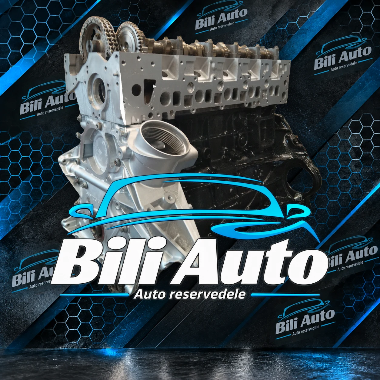 Mercedes-Benz C / CLK OM 612.962 - renoveret motor (long block) - Billede 2