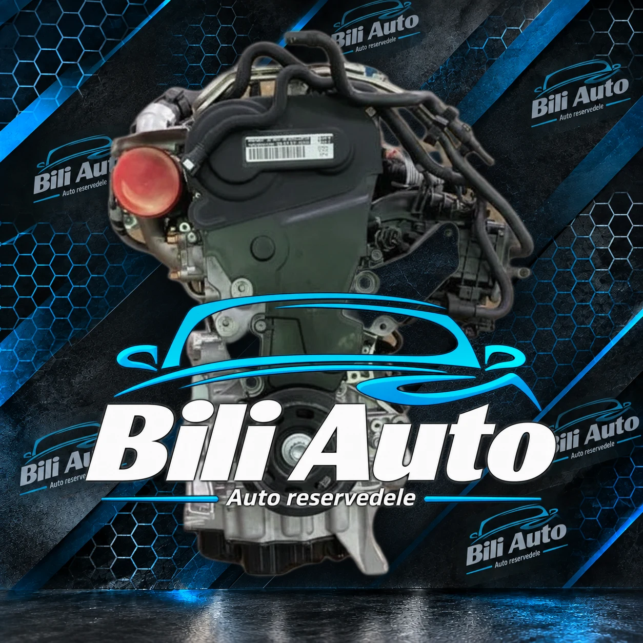 Audi A3 1.4 CUK 150 HK 110kW ny komplet - fabriksny motor - Billede 4