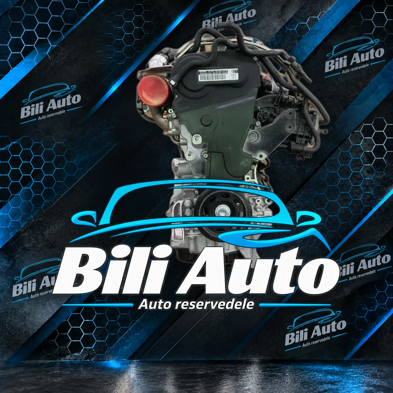 Volkswagen Golf 1.4 CUK 204 HK 150kW ny komplet - fabriksny motor - Billede 4