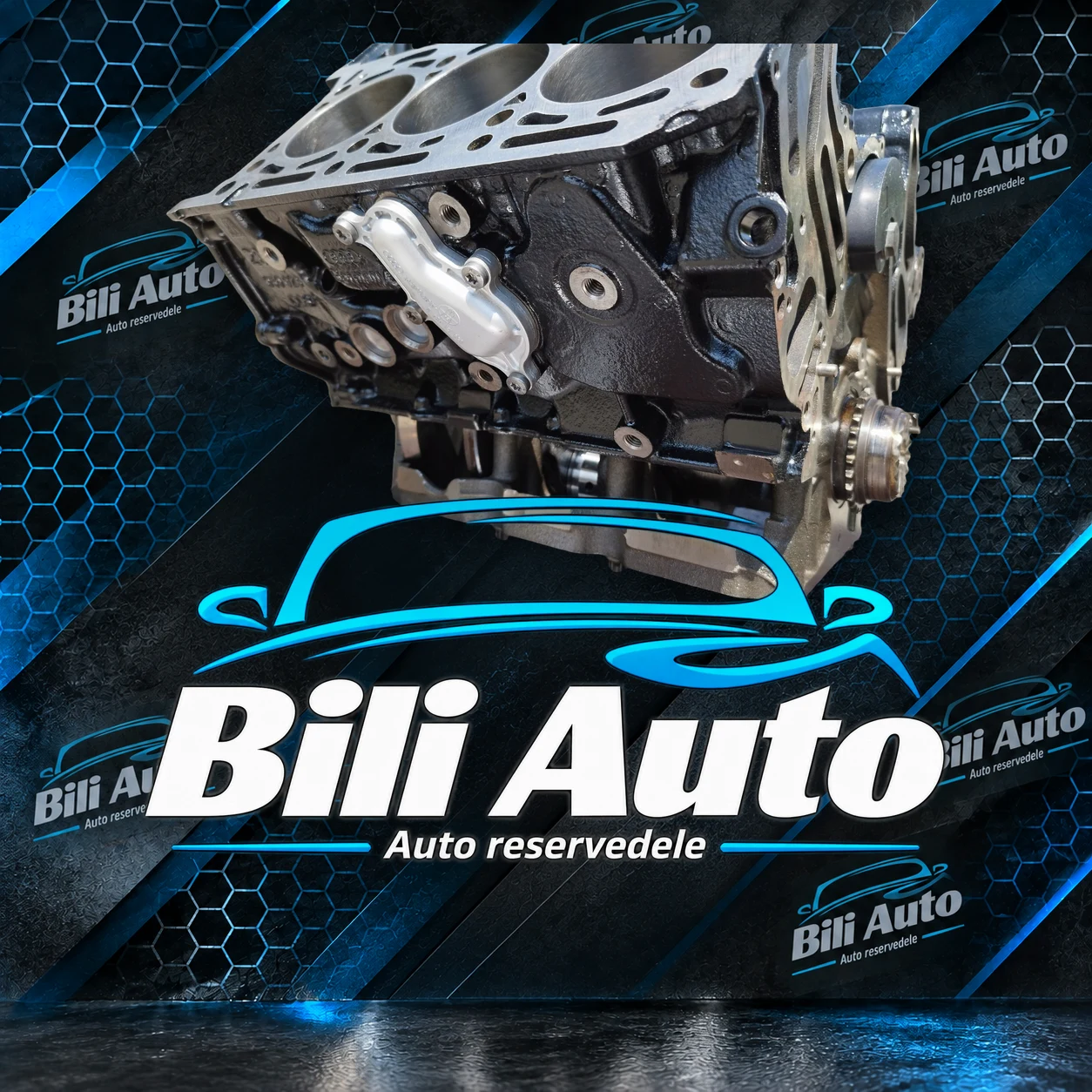 Audi VW DEW 3.0tdi DEWA DEWB - renoveret motor (long block) - Billede 3