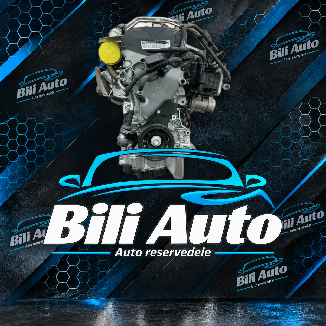 Volkswagen Golf 1.4 DGX 150 HK 110kW ny komplet 000DGX - fabriksny motor - Billede 4