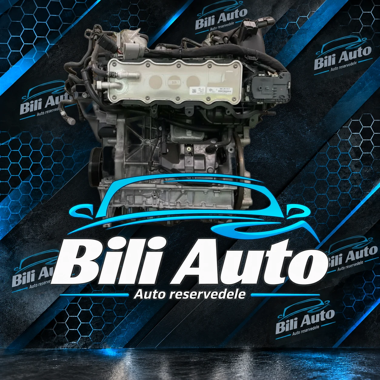 Volkswagen Golf 1.4 DGX 150 HK 110kW ny komplet 000DGX - fabriksny motor - Billede 5
