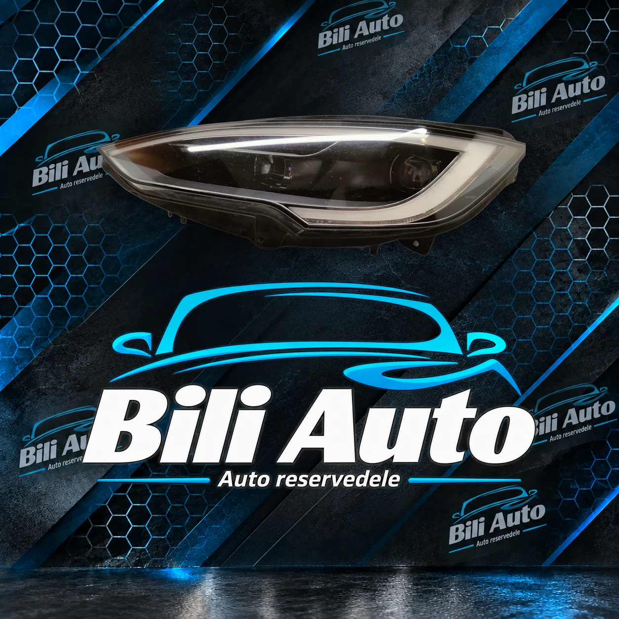 Tesla Model S PLAID FULL LED forlygte venstre 156371395C, brugt