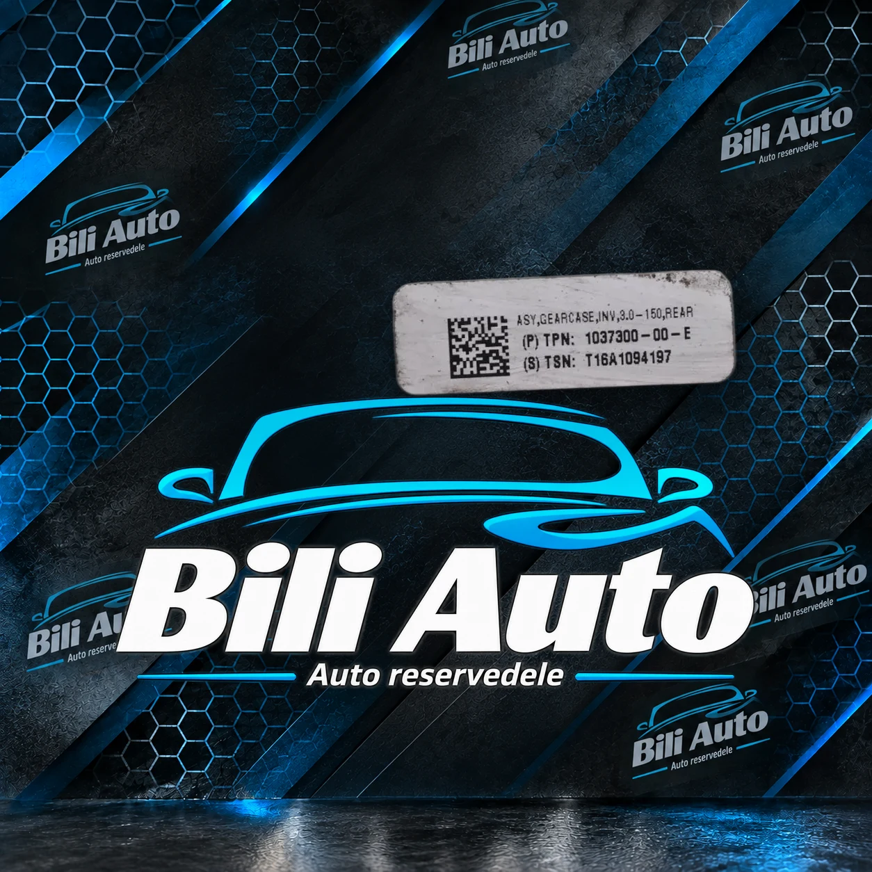 Tesla Model S elmotor bag 1037050-00-D 90D 422 HK AWD 16-21, brugt - Billede 3