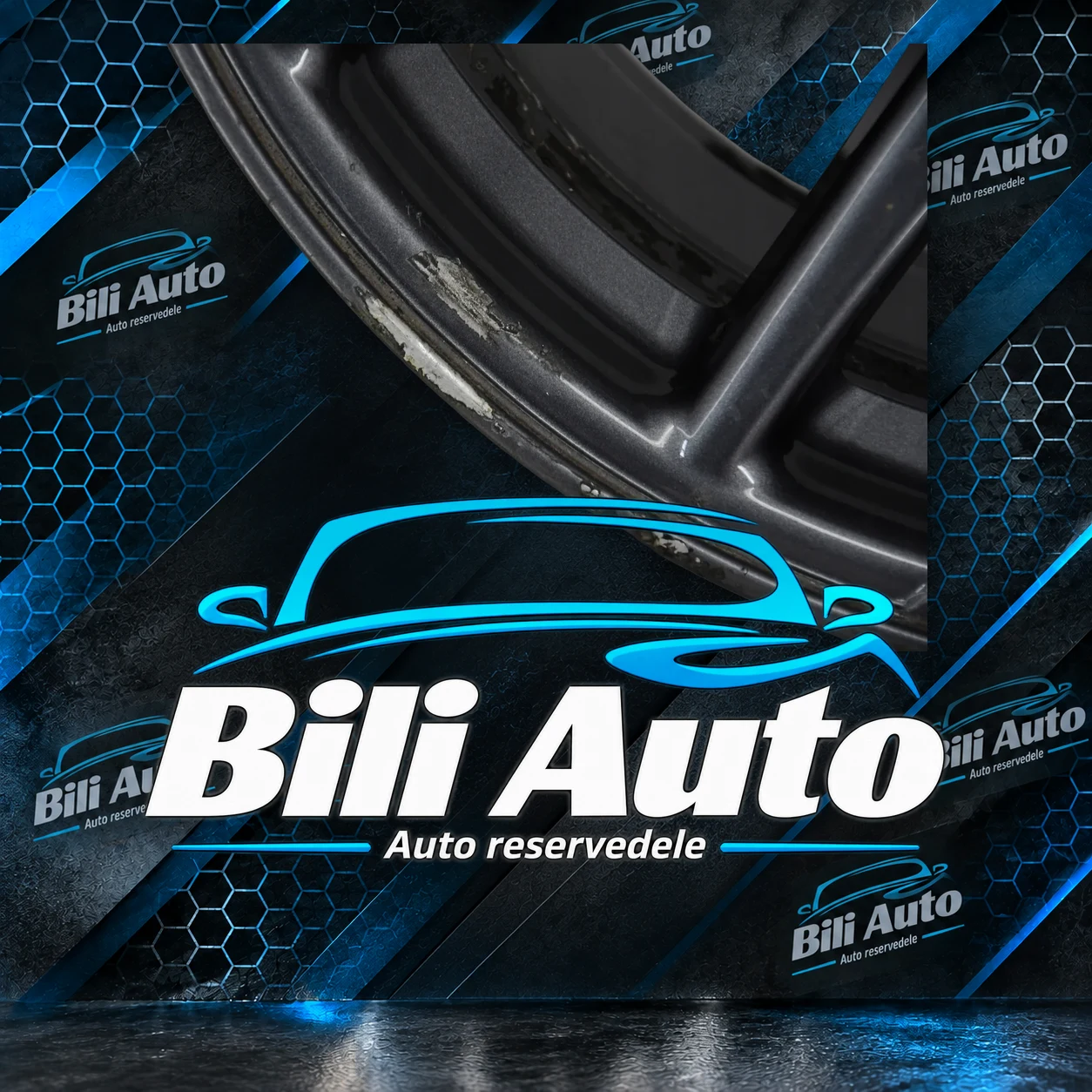 Tesla alufælg 1044221-00-C 18 5X114 ET40 1 stk, brugt - Billede 2