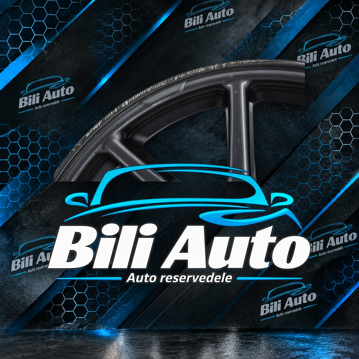 Tesla alufælg 1044221-00-C 18 5X114 ET40 1 stk, brugt - Billede 3