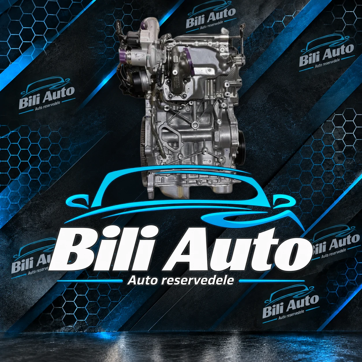 Opel Astra K 1.2 Turbo F12SHL LIH 110/131/145 HK ny komplet - fabriksny motor - Billede 3
