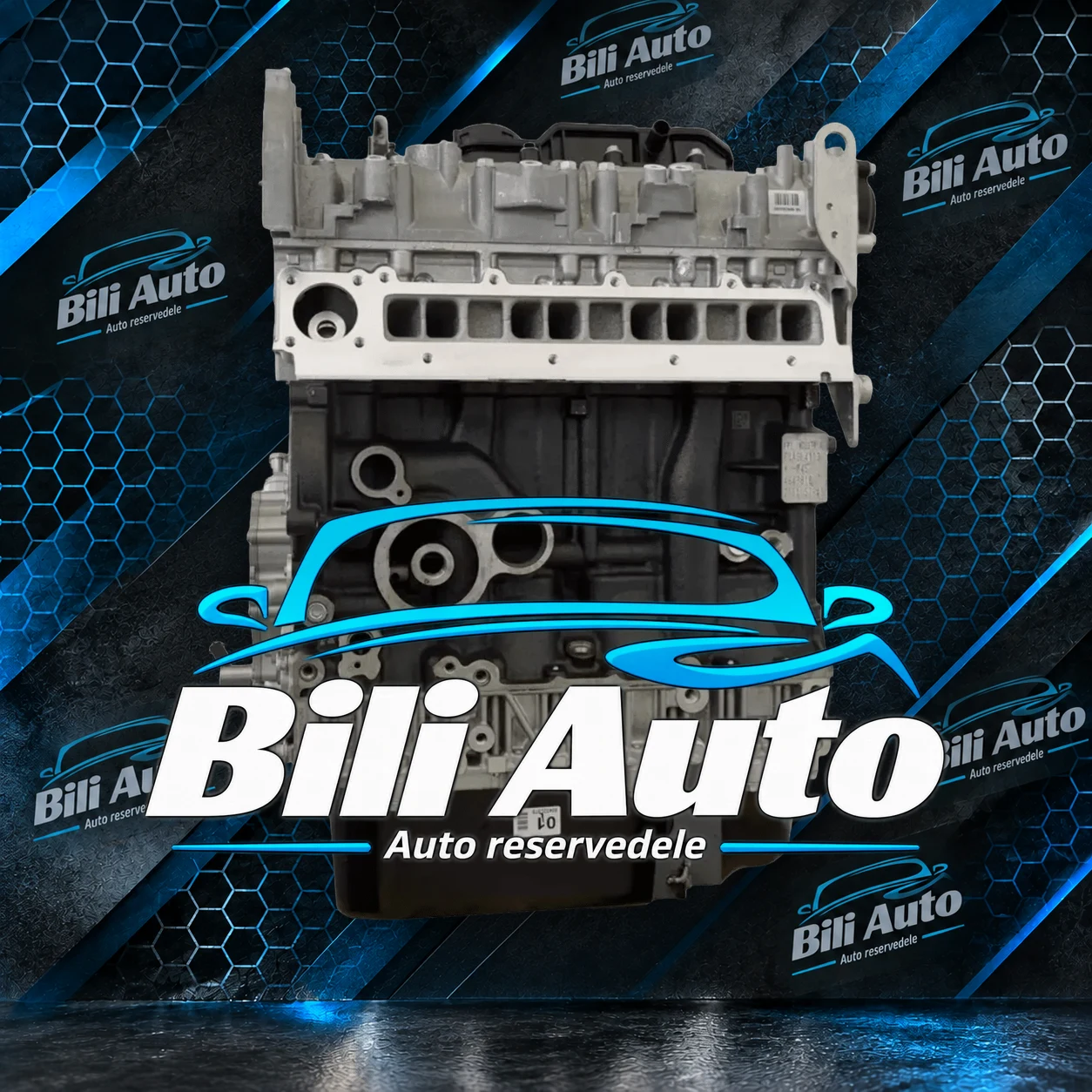 F1AGL4113 FIAT Ducato (290; 250) 2.3 MultiJet 140 103kW 2019 - renoveret motor (long block) - Billede 3