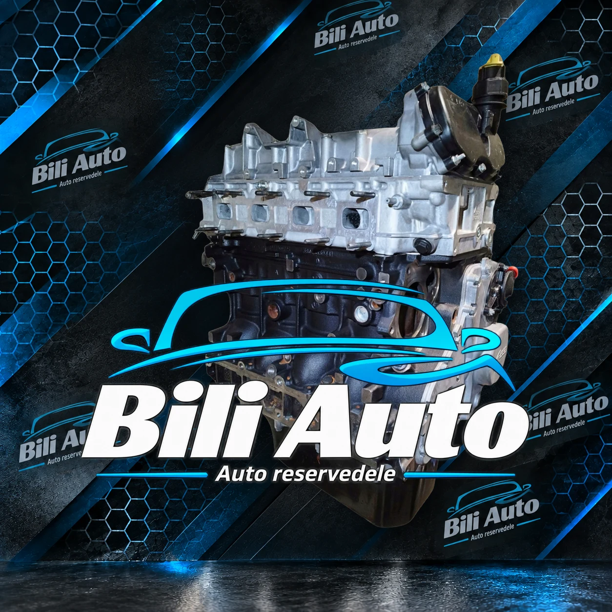 F1CE3481E PEUGEOT Boxer III (U9) 3.0 HDi 175 130kW 2011-2014 - renoveret motor (long block)