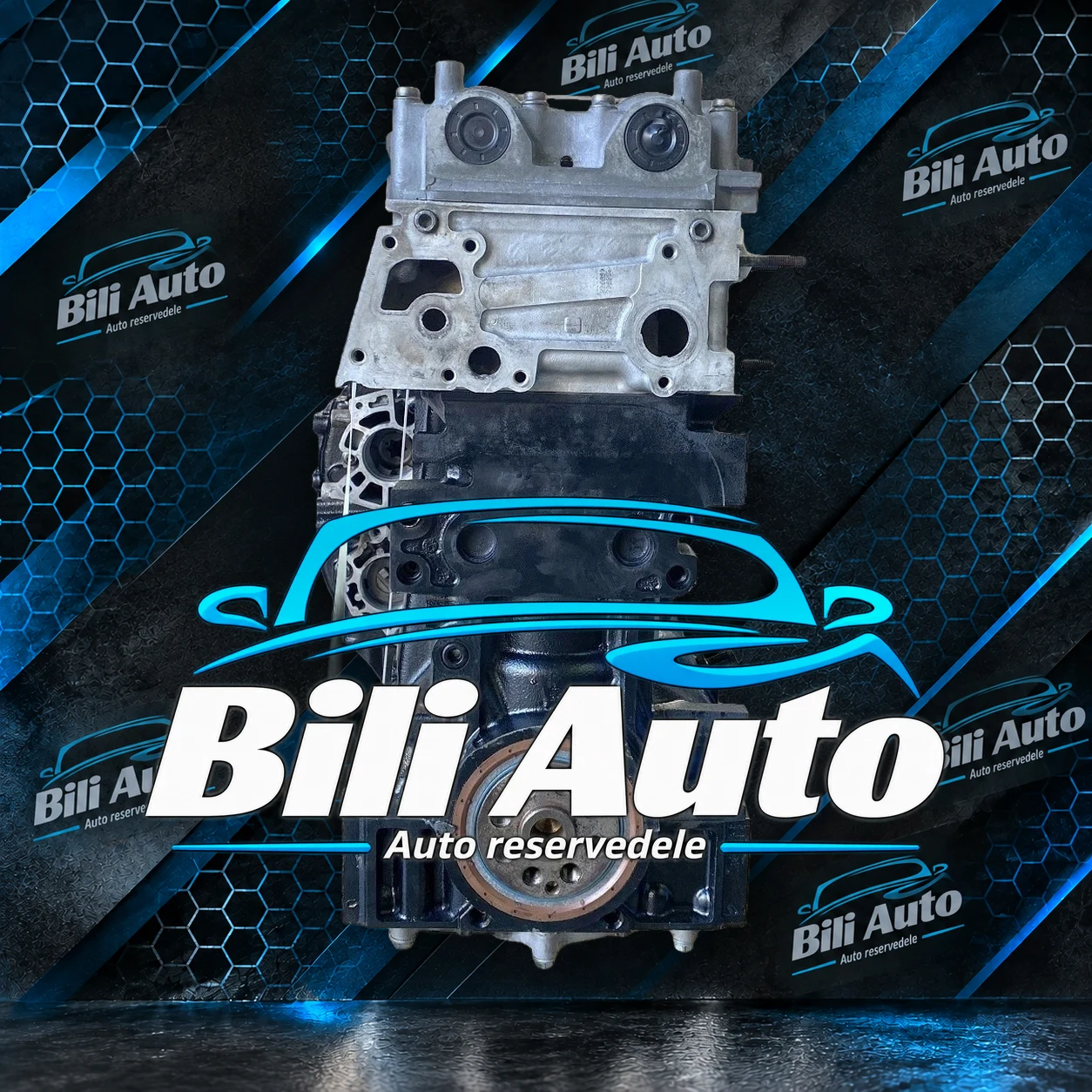 IVECO 3.0 F1CFL411 2018 EURO6 - renoveret motor (long block) - Billede 4