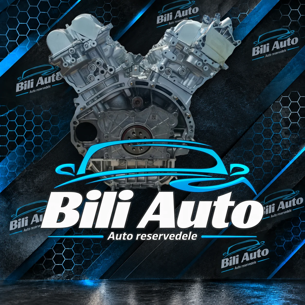 Maserati GHIBLI III (M157) 3.0 D 2987ccm - renoveret motor (long block) - Billede 3