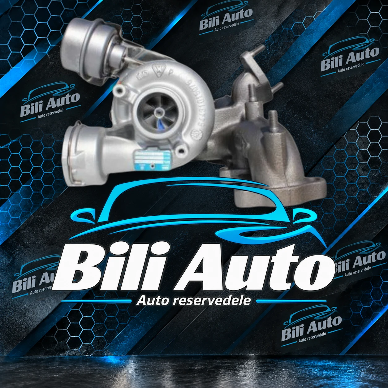 Turbolader VW Beetle Bora 1.9 TDI 100 101 HK ATD KP39A-0010, renoveret